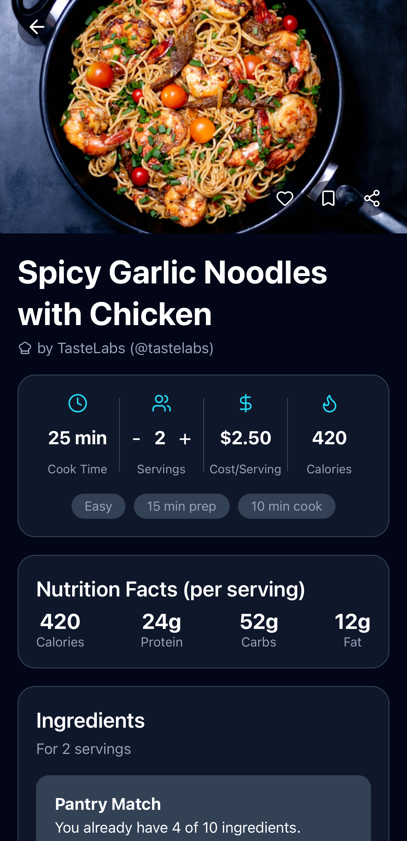 TasteLab — AI Recipe Generator | Scan Ingredients & Cook